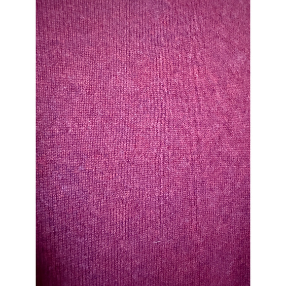 Eric Bompard Cashmere Silk Sweater Mauve Grape Crewneck Pullover Luxury KVSS MAR - Picture 5 of 11